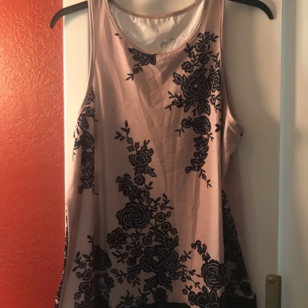 Khaki cotton top